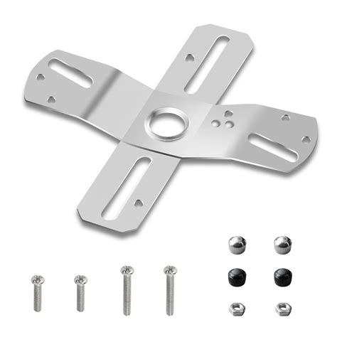 ceiling junction box strap bracket|mounting light fixtures to outlet box.